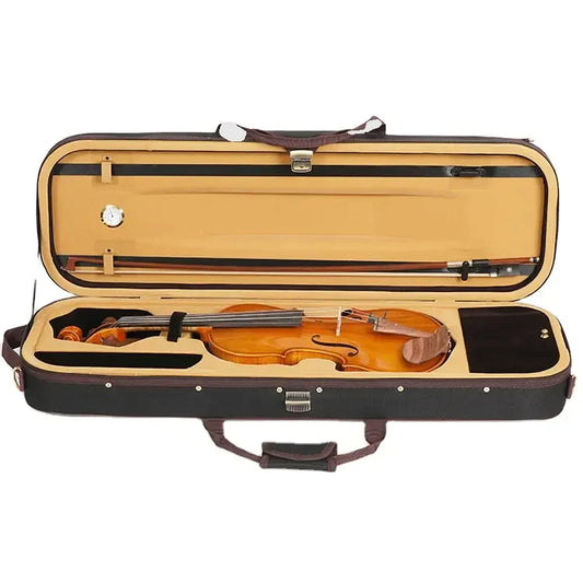 Drumroll GN770 advanced solid wood violin with ebony parts